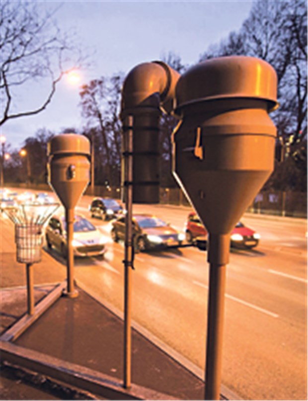 Im Schwabenland ist's schmutzig Immer wieder werden Grenzwerte überschritten: Feinstaub-Messstation am Neckartor in Stuttgart.