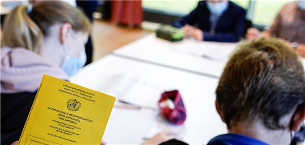 BVKJ: Psychosoziale Aspekte bei Corona-Impfempfehlung für Kinder beachten Schüler und ein Impfausweis