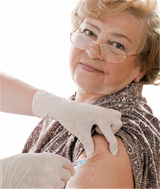 Doppelimpfung schützt Herz und Hirn und auch das Leben Impfung gegen Influenza und Pneumokken: Gerade für ältere Patienten nützlich.