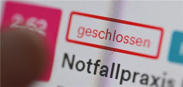 Ergebnisliste bei einer Online-Arztsuche