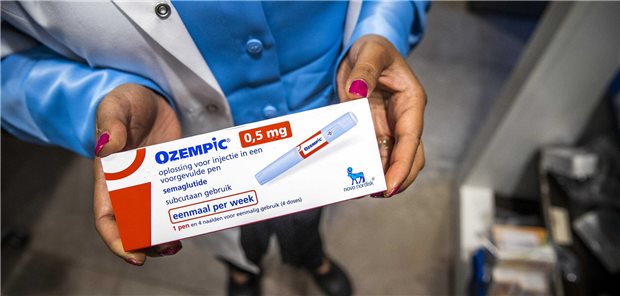 Eine Packung Ozempic