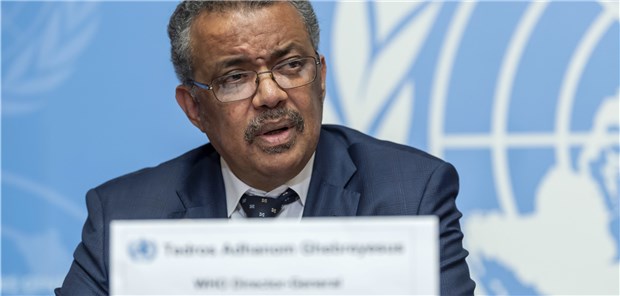 Lungenkrankheit in China – noch kein Ende in Sicht In Sorge über die weiter steigende Zahl an Infektionen mit dem neuen Coronavirus: Tedros Adhanom Ghebreyesus, Generaldirektor der WHO (hier während einer Pressekonferenz im europäischen Hauptsitz der UN) hat daher heute ein weiteres Treffen initiiert.