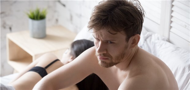 Mit welchen Krankheiten Erektile Dysfunktion zusammenhängt In Studien betrug die ED-Prävalenz bei Männern unter 40 bis zu 46 Prozent. (Symbolbild mit Fotomodellen)