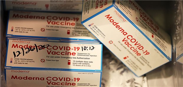 Modernas Corona-Vakzine jetzt in der EU zugelassen In den USA schon im Einsatz: die COVID-19-Vakzine von Moderna.