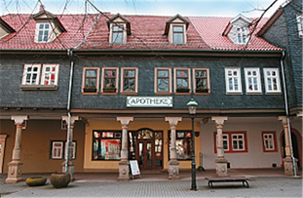 Es war einmal ein Apotheker… In der Apotheke unter der Galerie in Arnstadt absolvierte Ludwig Bechstein seine Ausbildung.