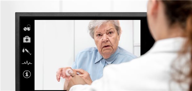 Mit Telemedizin gegen COVID-Risiko bei Diabetes In der Videosprechstunde werden auch die non-verbalen Botschaften der Patienten sichtbar.
