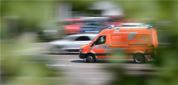 Krankenwagen im Einsatz