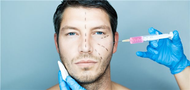 Botulinumtoxin – der Stoff für das Home-Office? In pandemiebedingten Videoschalten zählt auch für den Mann zunehmend nicht mehr das Motto „Natur pur“.