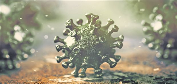 Infektion mit dem Coronavirus