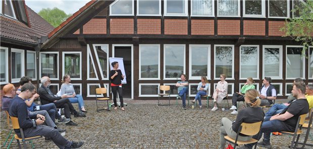 Intensive Workshop-Arbeit: Die Gruppe bei der Vorbereitung der Themen für den DEGAM-Kongress.