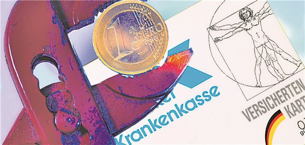 Euro in der Zange: Der finanzielle Druck auf die Krankenkassen wird steigen.