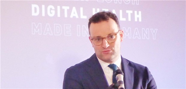Gesundheitsminister kündigt neue Verordnung an Jens Spahn bei der PKV-Veranstaltung „Digital Health made in Germany!“