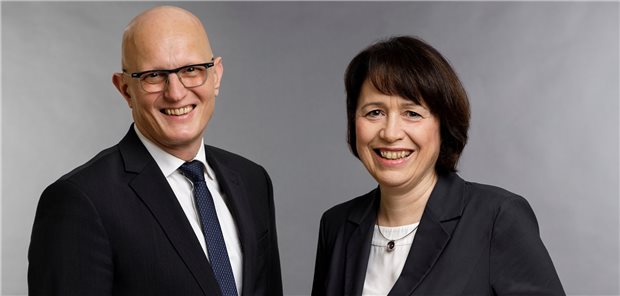 Neue Führungsspitze bei Berufsgenossenschaft für Gesundheitsdienst und Wohlfahrtspflege Jörg Schudmann und Claudia Drechsel-Schlund sind das neue Führungs-Duo bei der BGW in Hamburg.