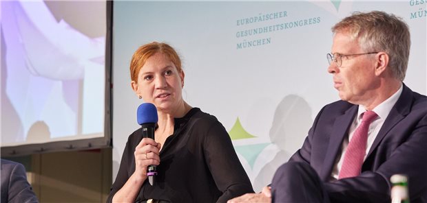 Johanna Sell, Leiterin der Unterabteilung „Krankenhauswesen“ im BMG, erteilt der Forderung nach noch mehr Hilfsgeldern für Kliniken eine Absage.