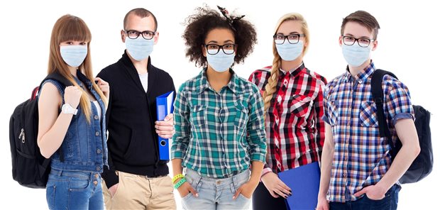 So war die Corona-Studienlage im September Gesichtsmasken können dazu beitragen, dass die Träger die Abstandsregeln missachten,