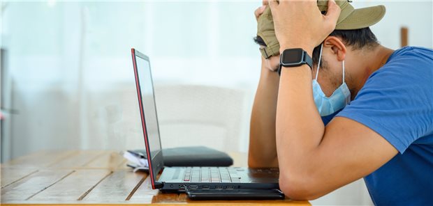 Junger Erwachsener während der Pandemie - häufig mangelt es an absehbaren Perspektiven.