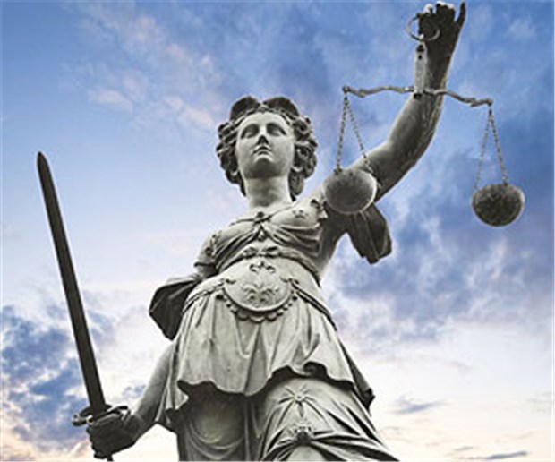 Stalking führt nicht gleich in die Psychiatrie Justitia - die Personifikation der Gerechtigkeit.