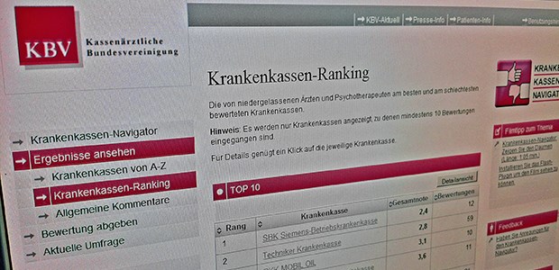 KBV-Kassenranking: Beim Bewerten nicht unter die Gürtelline treffen.