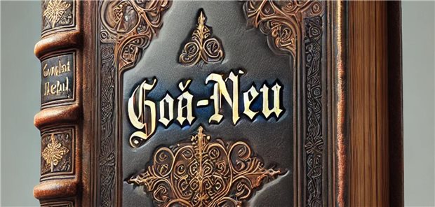 Altes Buch mit Aufschrift "GOÄ-Neu" (KI-generiert)