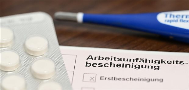 Zahlen der Kasse KKH bestätigen hohen Krankenstand KKH: Die Zahl der Krankheitstage ist weiter gestiegen.