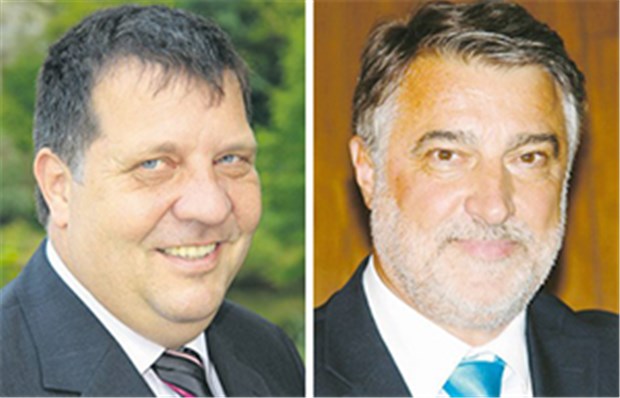 Von wegen Ärztemotivationsgesetz KV-Chef Zimmeck und sein Vize Zimmermann: Kaum Sicherheiten für die Niederlassung durch das VStG.