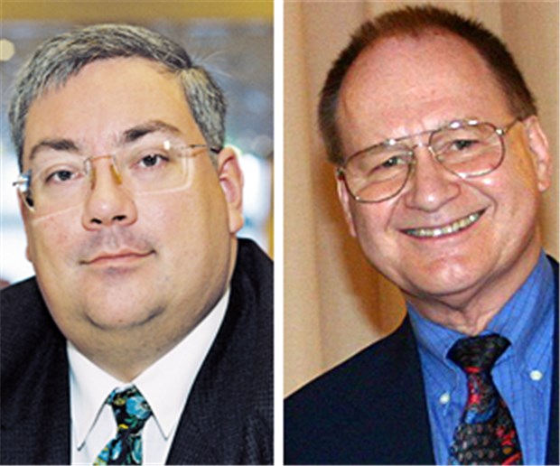 Rheumaliga beklagt in Berlin einen Versorgungsnotstand, die KV winkt ab KV-Vize Dr. Uwe Kraffel und Dr. Helmut Sörensen (v. l.).