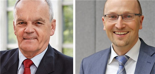 KV-Vize Johannes Fechner (links) und Barmer-Landesgeschäftsführer Winfried Plötze sehen keine Notwendigkeit einer Neuorientierung der Förderpolitik für die ambulante Versorgung.