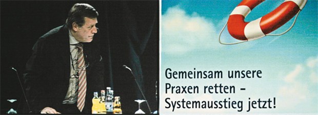 Bundesversicherungsamt warnt Bayerns Hausärzte Kämpft in Bayern: Hausärzteverbandschef Wolfgang Hoppenthaller.