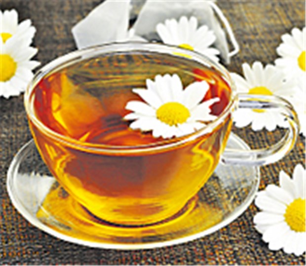 Phytotherapie beruhigt den Magen Kamillentee wird traditionell auch für Rollkuren genutzt.