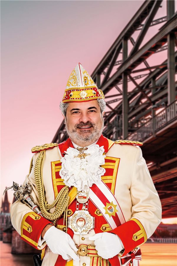 Prinzen-Garde wirbt für mehr Gesundheitsvorsorge Karneval und Gesundheit gehören zusammen, sagt Dino Massi, seit 2013 Präsident der Prinzen-Garde.
