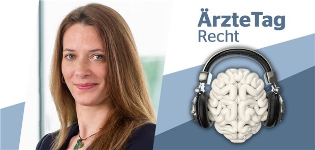 Katharina Vogtmeier, Fachanwältin für Medizinrecht, im ÄrzteTag-Podcast