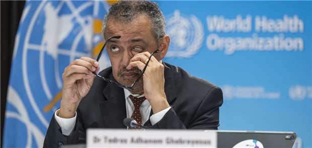 WHO: Corona verhagelt Tedros die Bilanz seiner Milliarden-Ziele Kein Grund zur Freude: Die Corona-Pandemie hat WHO-Generaldirektor Dr. Tedros Adhanom Ghebreyesus einen ordentlichen Strich durch die Rechnung gemacht. Seine vor fünf Jahren verkündeten Milliarden-Ziele für das laufende Jahr – die WHO feiert 2023 ihren 75. Geburtatag – werden allesamt deutlich verfehlt.