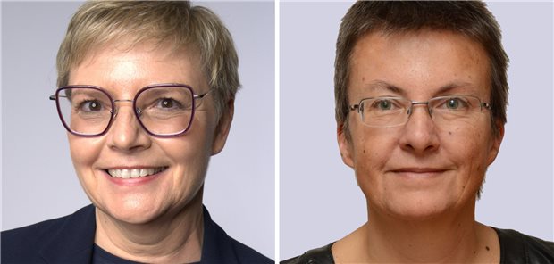 Ministerium im Blindflug? Die Wartezeiten-Diskussion ist zurück Keine Hinweise auf kürzere Wartezeiten macht Gesundheitsstaatssekretärin Sabine Dittmar (SPD) aus. Kathrin Vogler, Gesundheitspolitische Sprecherin der Linksfraktion (re.), sieht die Regierung im TSVG-Blindflug unterwegs.