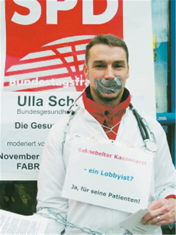 Vom Protestler zum Realo - Ein Wandel ohne Gesichtsverlust "Keine Kraft mehr für eine One-Man-Show", wie hier im Februar 2006: Dr. Svante Gehring.
