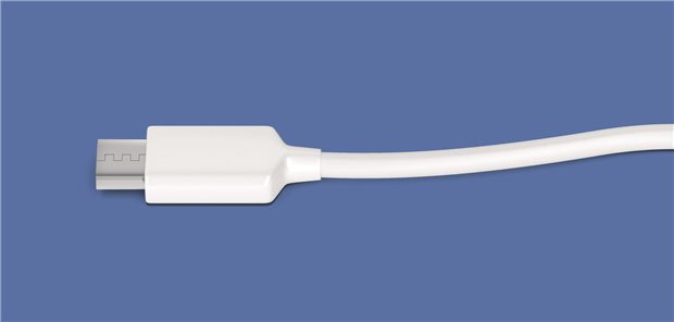 USB-Kabel läuft ins Leere.