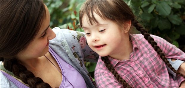 Menschen mit Downsyndrom sind anfälliger für Leukämie.