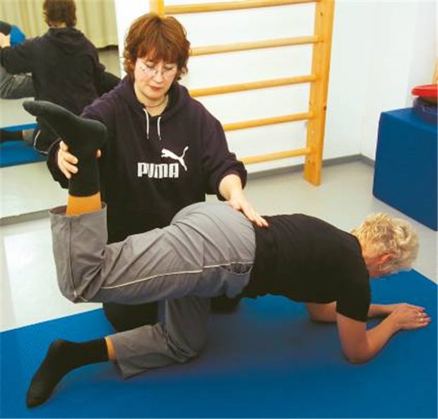 Ausgaben für Heil- und Hilfsmittel steigen stark Klassiker Krankengymnastik: Bei der Gmünder Ersatzkasse war die Physiotherapie auch 2007 größter Ausgabenposten im Heilmittelbereich.