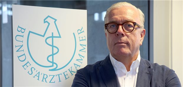Unmut und Unverständnis über Reinhardts Masken-Aussagen Klaus Reinhardt, Präsident der Bundesärztekammer