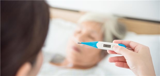 Kliniktherapie: Letzten Winter wurde jeder Sechste mit laborbestätigter Influenza stationär behandelt. (Symbolbild)