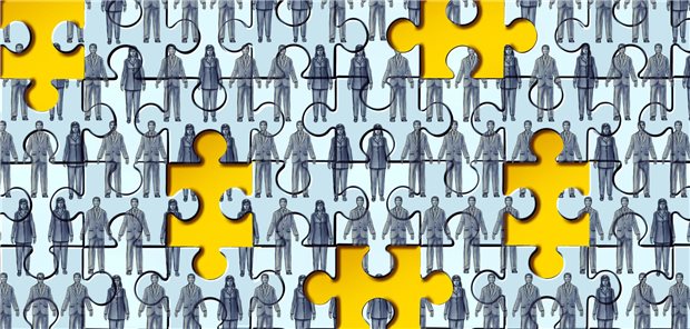Freiberufler immer häufiger an der Kapazitätsgrenze Puzzle mit Fehlenden Teilen