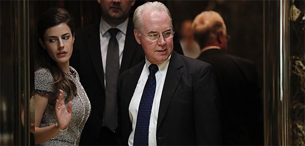'Obamacare'-Kritiker als US-Gesundheitsminister? Könnte neuer US-Gesundheitsminister werden: Tom Price (r.).