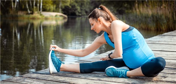 Körperliche Aktivität während der Schwangerschaft verringert unter anderem auch das Risiko für Gestationsdiabetes, Präeklampsie und Makrosomie.