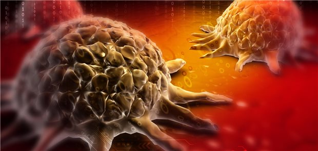 Mehrere Krebszellen werden dargestellt.