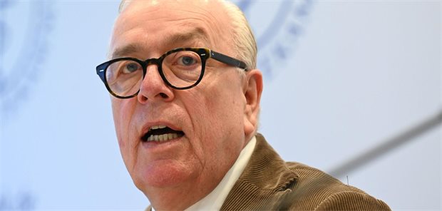 Das Foto zeigt Dr. Klaus Reinhardt, Präsident der Bundesärztekammer.