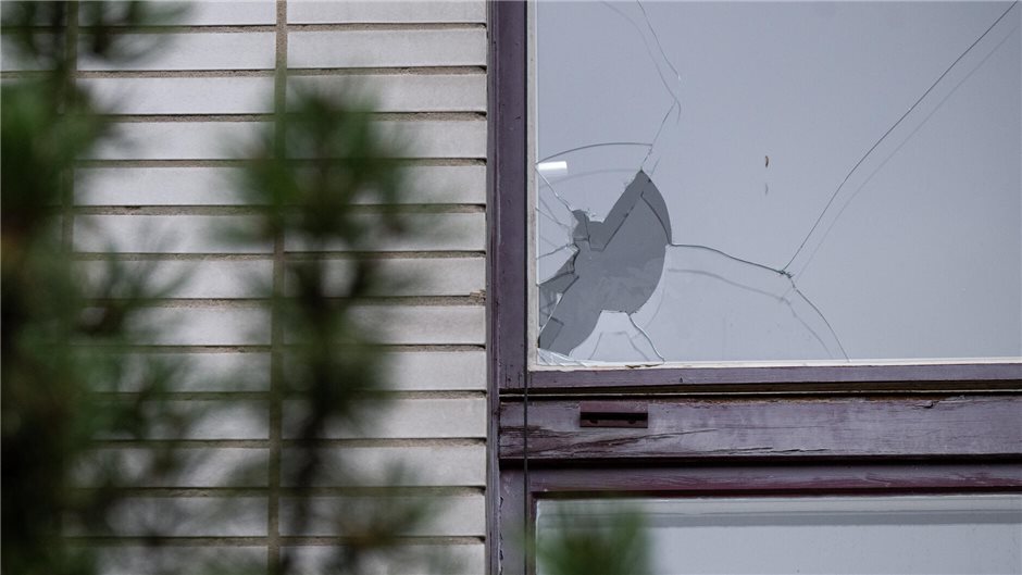 Kurz nach dem Angriff der Hamas auf Israel wurde beim Jüdischen Krankenhaus in B...