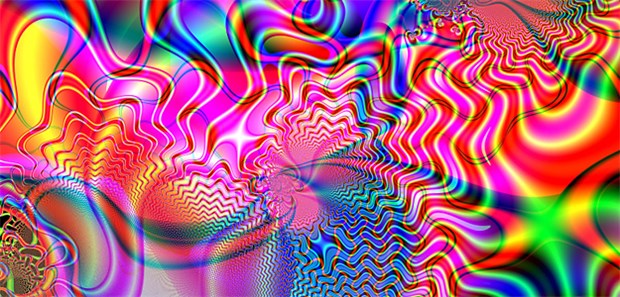 Von der Wunderdroge zum Sorgenkind LSD-Konsumenten berichten von veränderten Sinneswahrnehmungen und von Farben, die sie sehen.