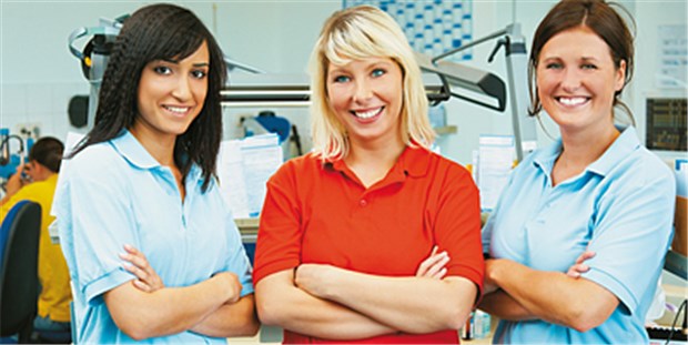 Lächeln inklusive, wenn die Personalpolitik stimmt.