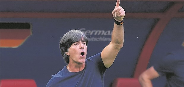 Löw bleibt Bundestrainer Lässt sich nach dem Ausscheiden der Nationalmannschaft in Russland nicht entmutigen und will weitermachen: Bundestrainer Jogi Löw.