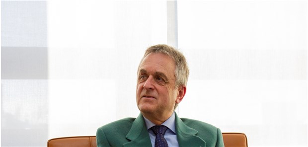 Landesärztekammerpräsident Dr. Gerald Quitterer im Gespräch mit Wolfgang van den Bergh Bayerische Landesärztekammer