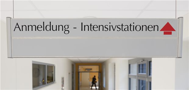 Das DIVI-Schwangerenregister braucht kein Ethik-Votum Schild Anmeldung Intensivstation
